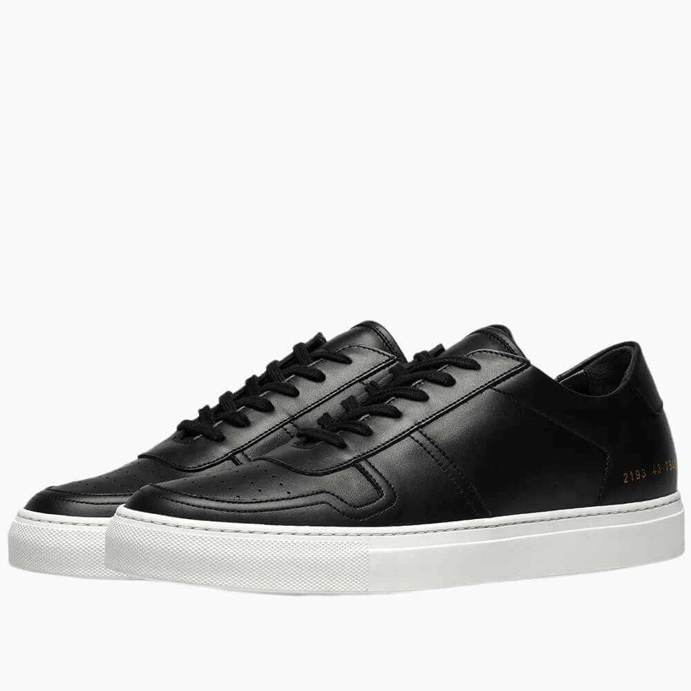 Men's  B-Ball Leather Low-Top Sneakers